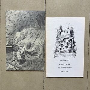 2 Folklore Witchcraft Demonology Witch Goth William Salloch Book Catalogues